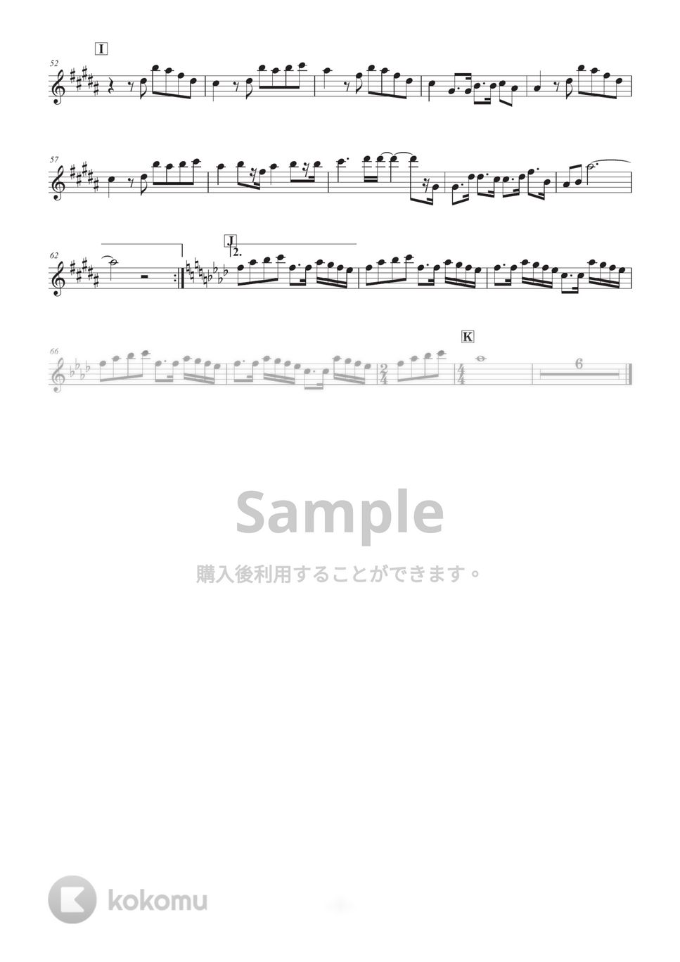 ヒグチアイ - 悪魔の子 (in E♭) by HiRO Sax