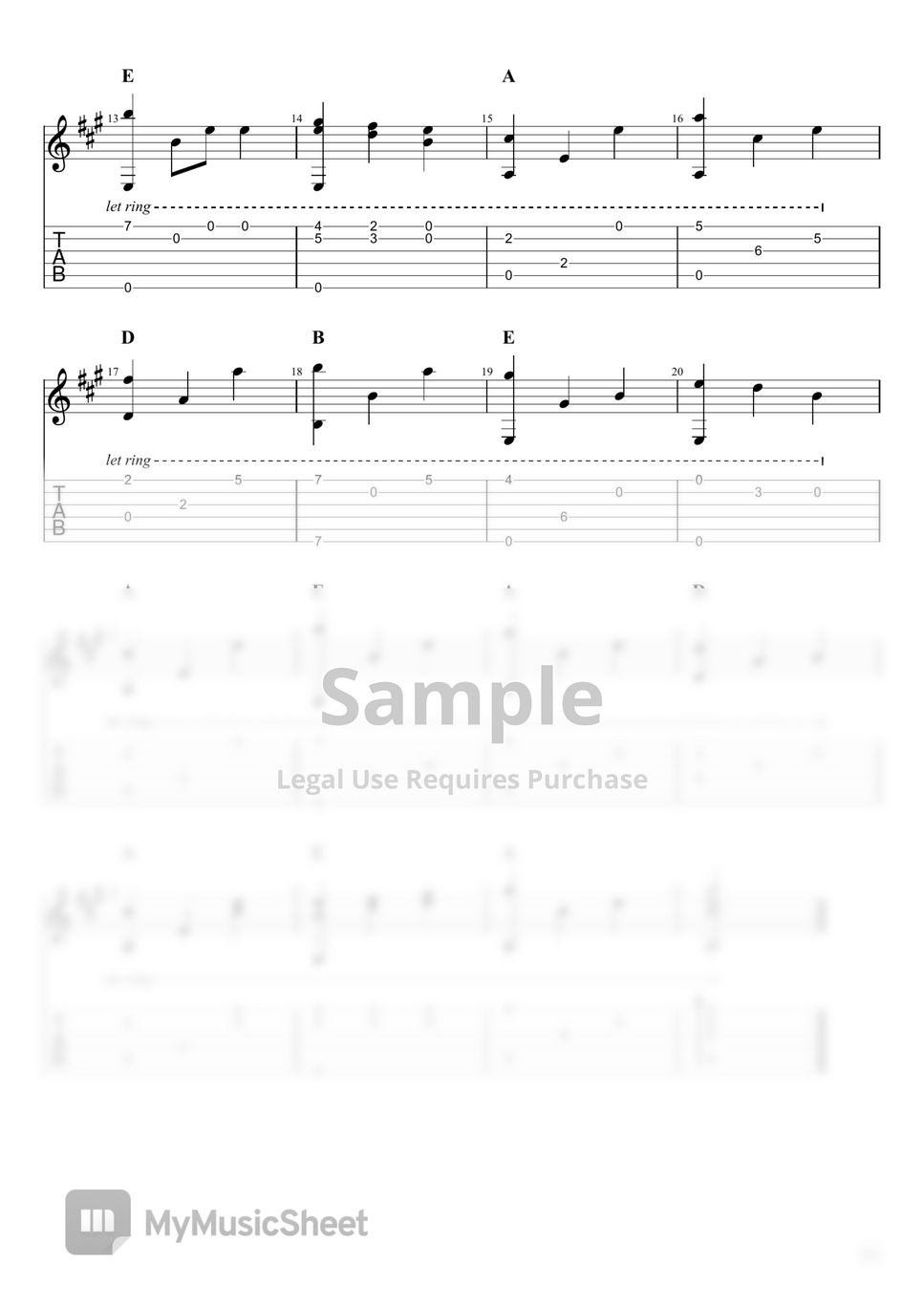 Edelweiss (fingerstyle guitar 핑거스타일 기타) by FreeRider
