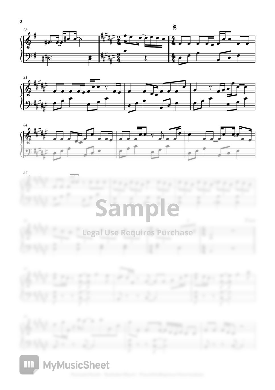 FantasticYouth - Koshaberi Biyori (beginner to intermediate, piano) by Mopianic