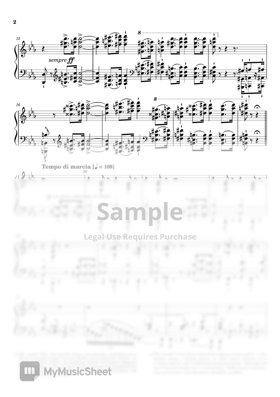 Liszt - Transcendental Études No.7 by Fortepian