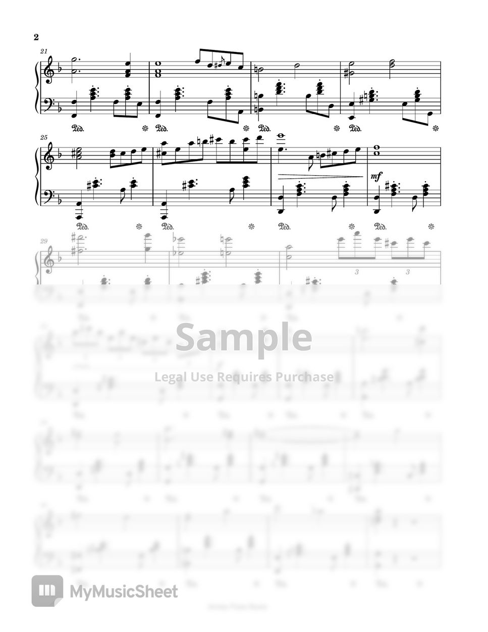 Seishun Buta Yarou Sheet music for Piano (Solo)