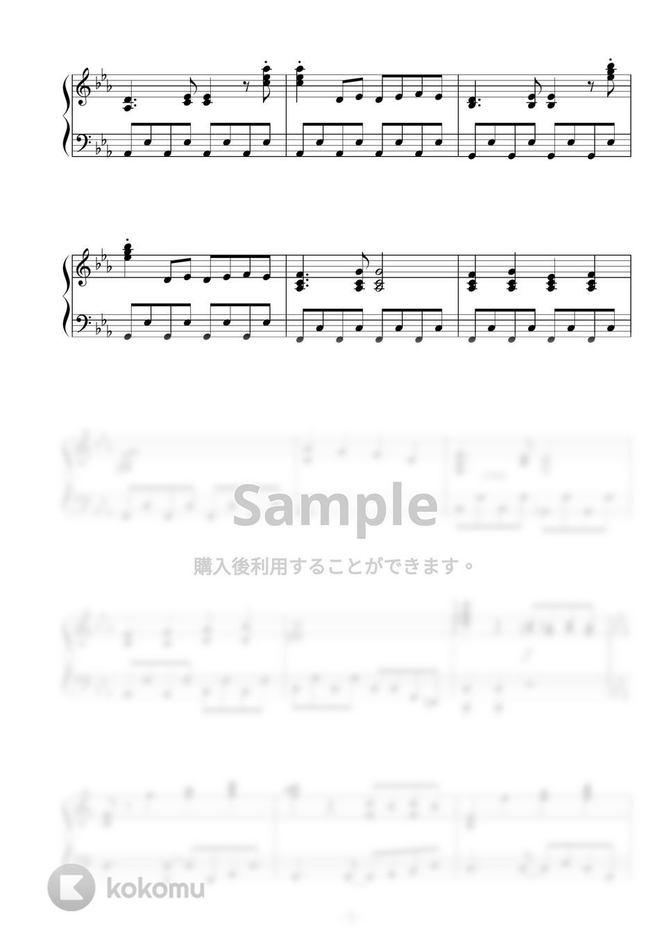 松田聖子 - Rock'n Rouge 楽譜 by Peony