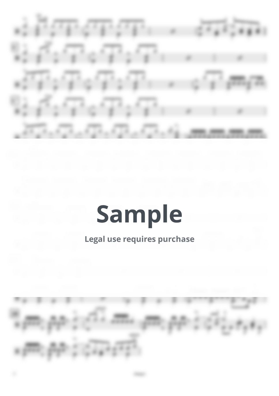 Base Ball Bear changes (アニメ『図書館戦争』EDテーマ) Sheets by Cookai's Jpop