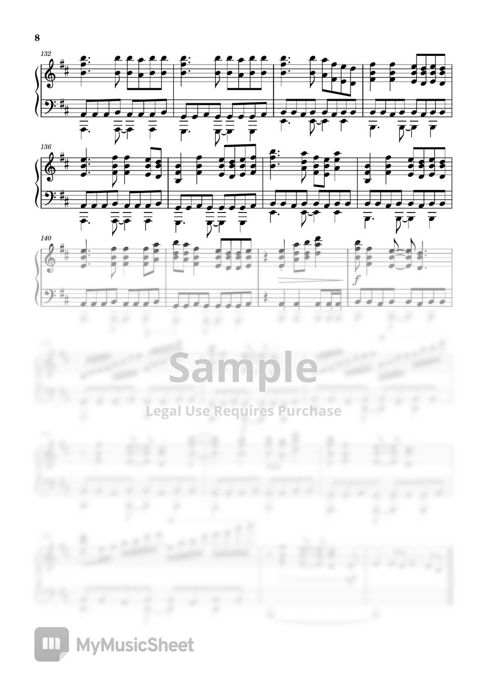 Preview] 1 (モブサイコ100 Mob Psycho 100 路人超能100 III OP) Sheet music for Piano  (Solo)