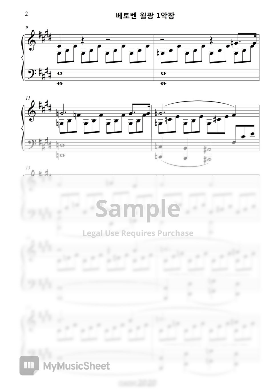 L.V. Beethoven - Moonlight Sonata 1st. by classic2020