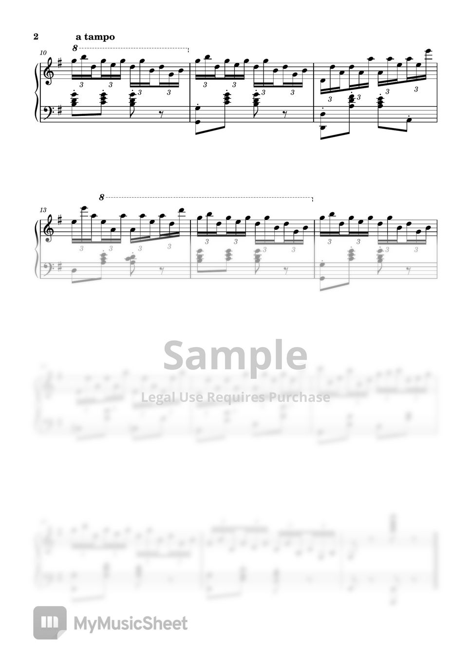 말할 수 없는 비밀 OST - 말할 수 없는 비밀 OST (흑건 백건) (쉬운악보, 계이름악보) by My Uk Piano