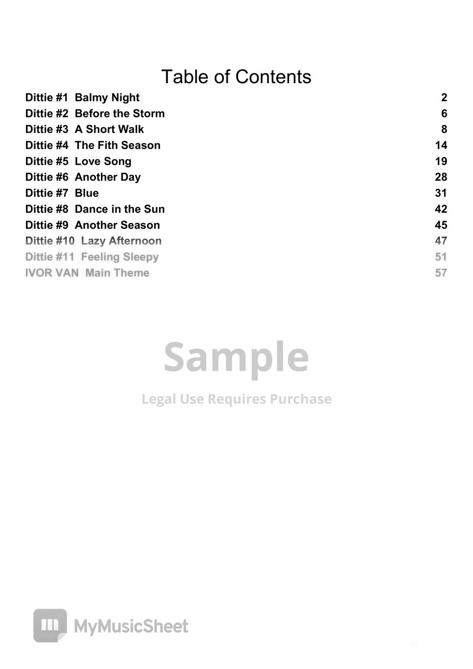 ivor-van-ditties-volume-1