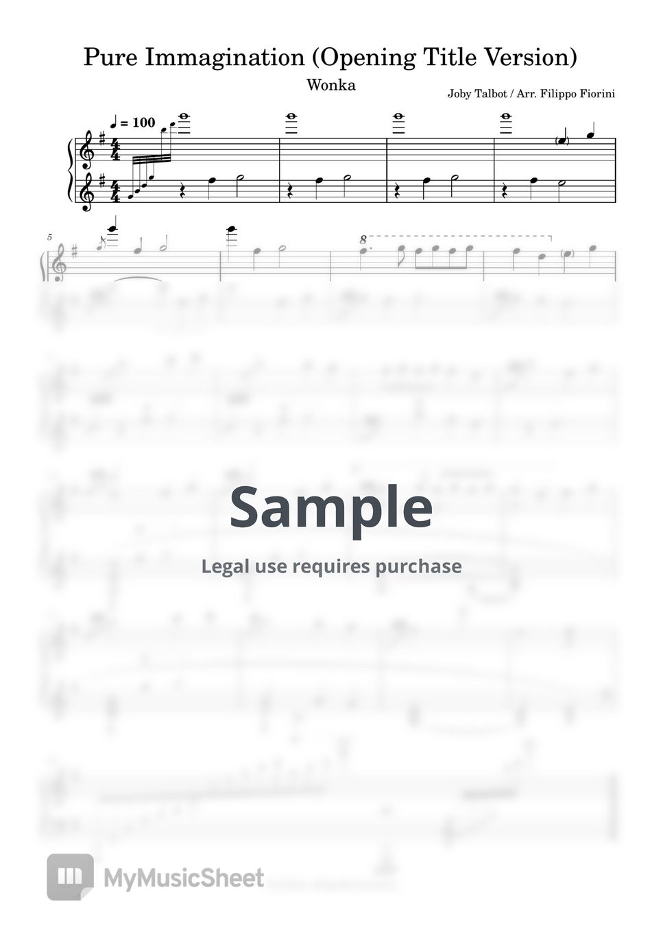 Joby Talbot Pure Imagination Sheets by Filippo Fiorini