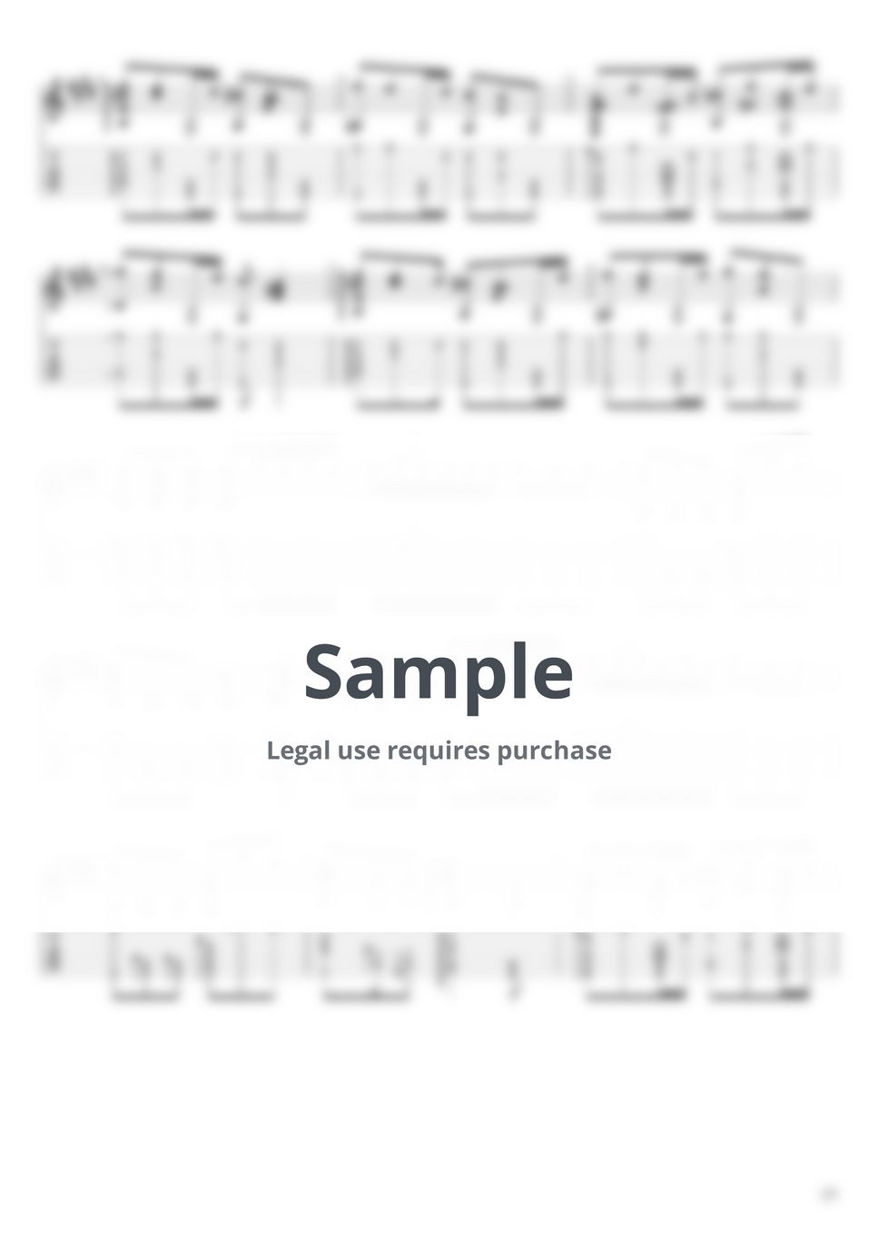Sungha Jung Bam Yang Gang Sheets by cBm