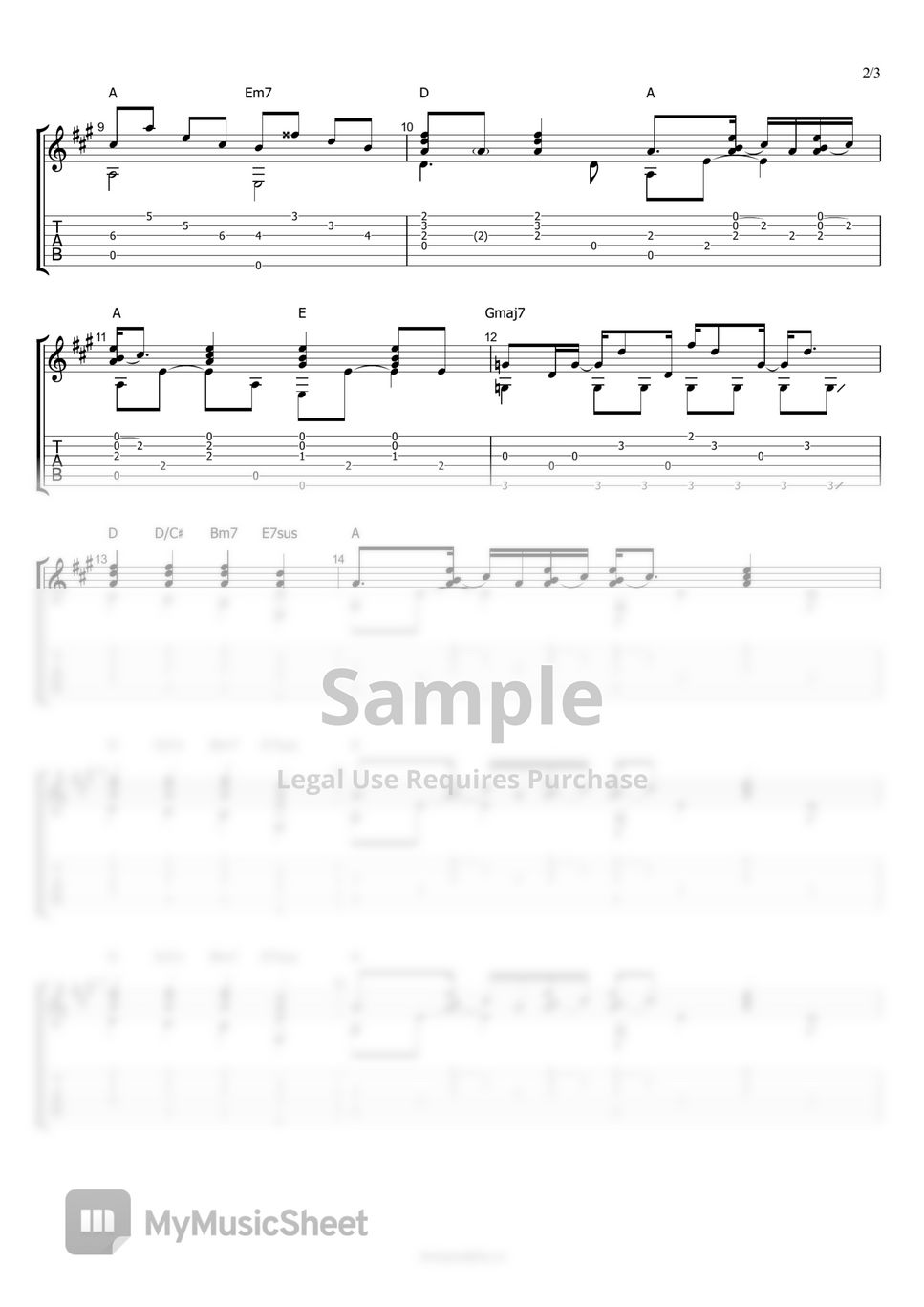 James Taylor Fire and Rain Sheets by Shutup & Play Guitar Tutorials