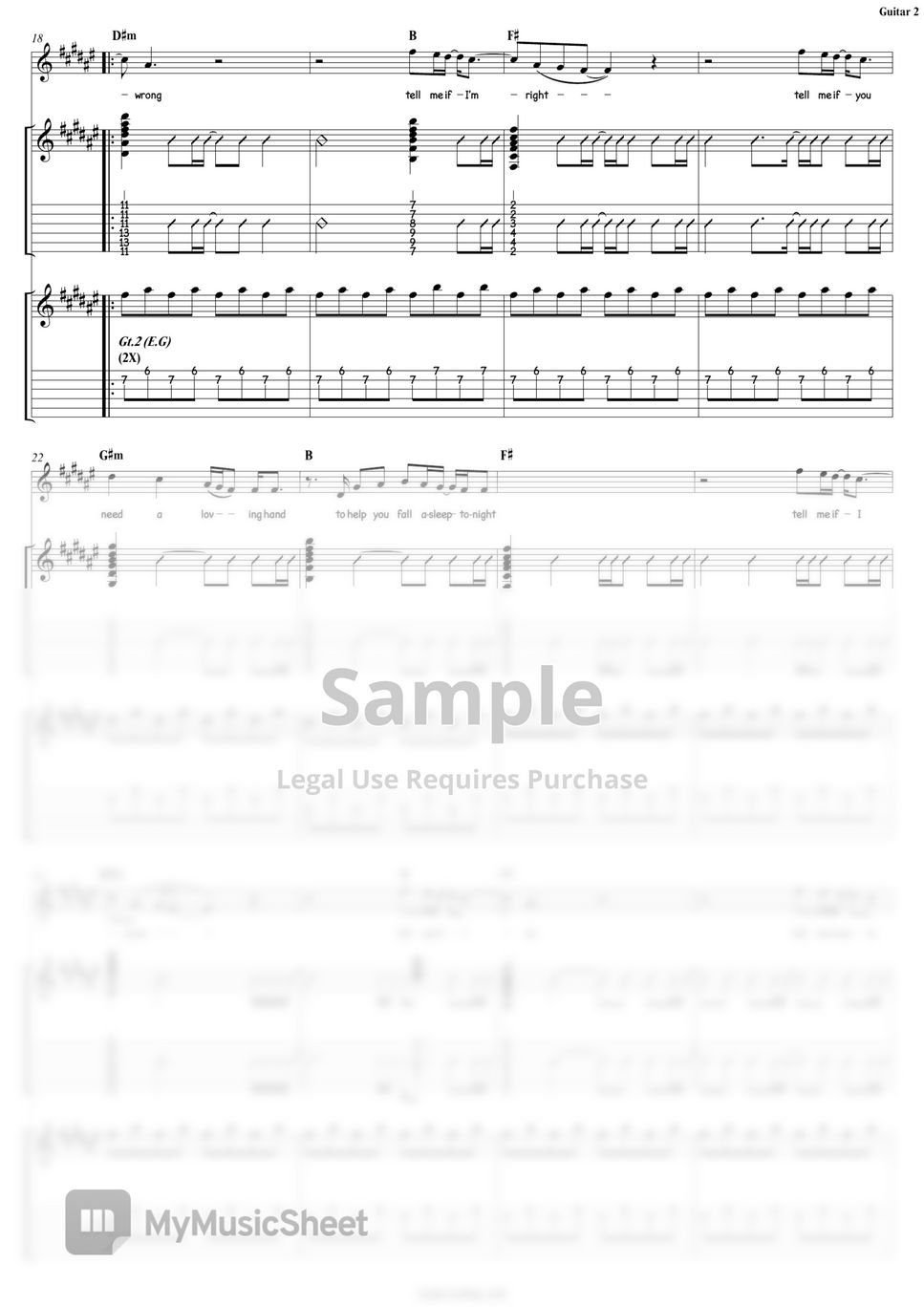 Cold Coffee Ed Sheeran Guitar 기타 Sheets