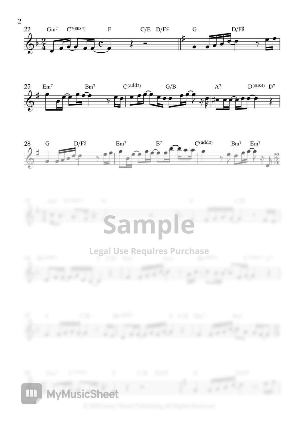 Standing - The Old Song (Violin Solo) Sheets by Jenny Yun