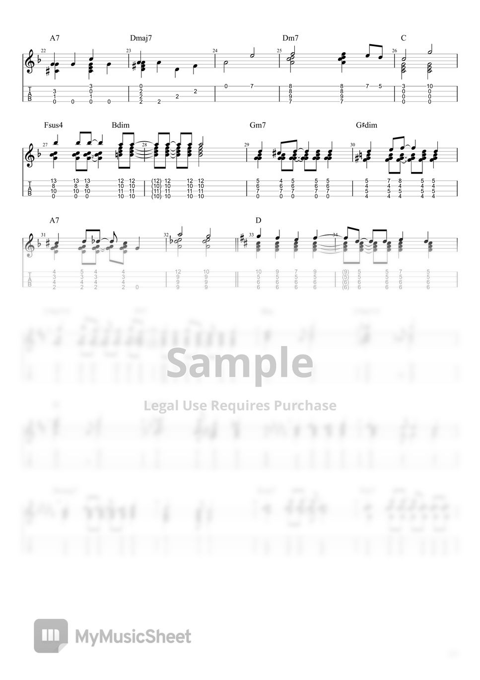 Official Higedan Dism Cry Baby Tab + 1staff by Cody Ukulele