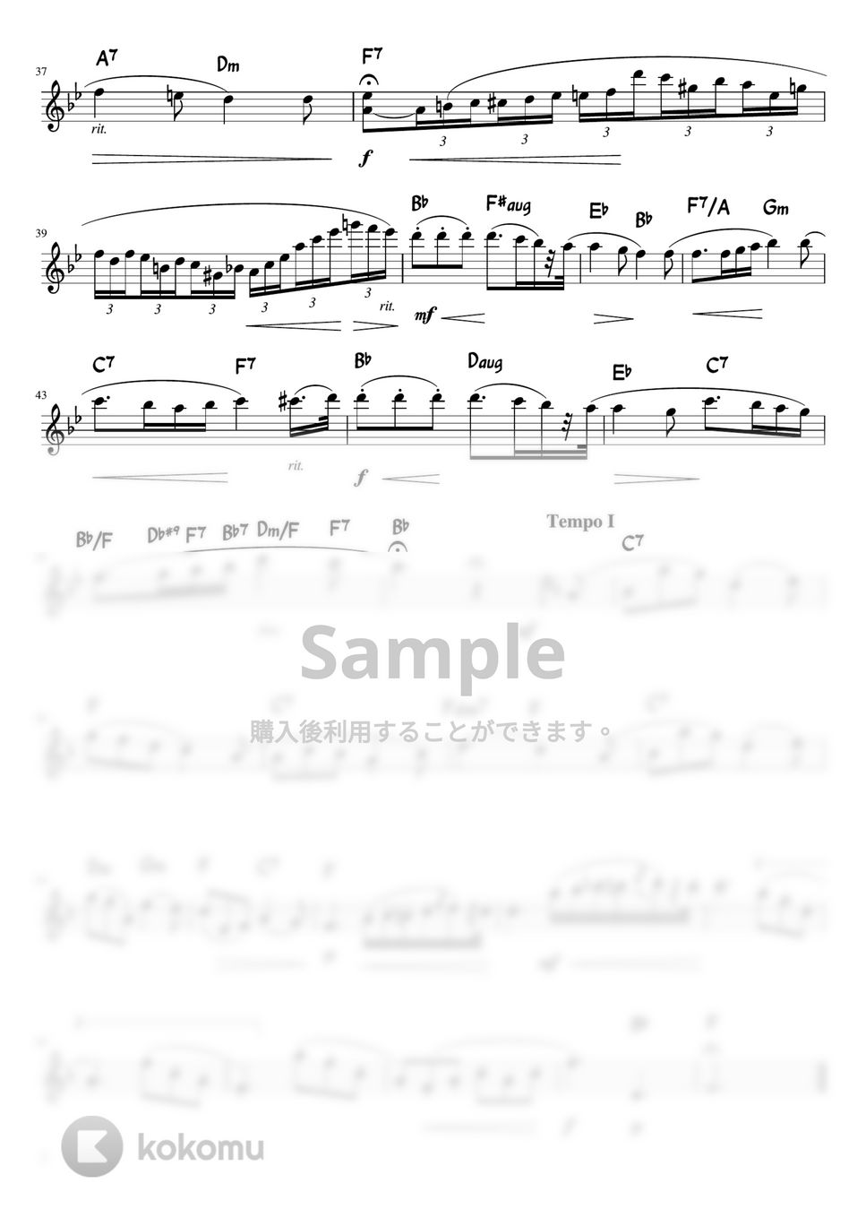 G.ランゲ - 花の歌 (F・メロディーコード) by pfkaori
