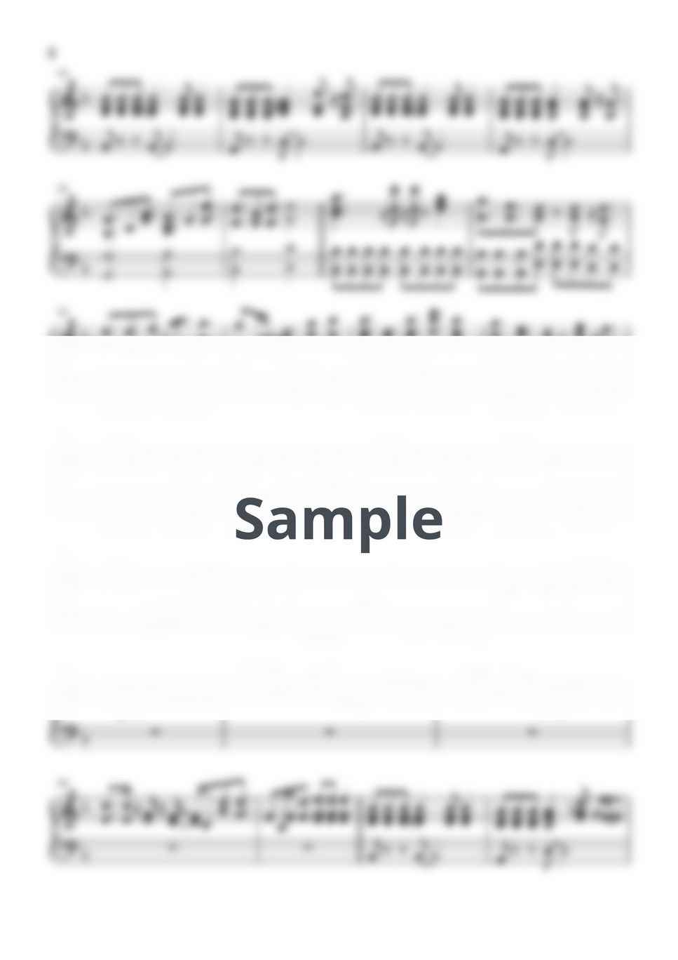 aiko - 花火 (ピアノパートのコピー譜面です!) by とりちゃん mpno