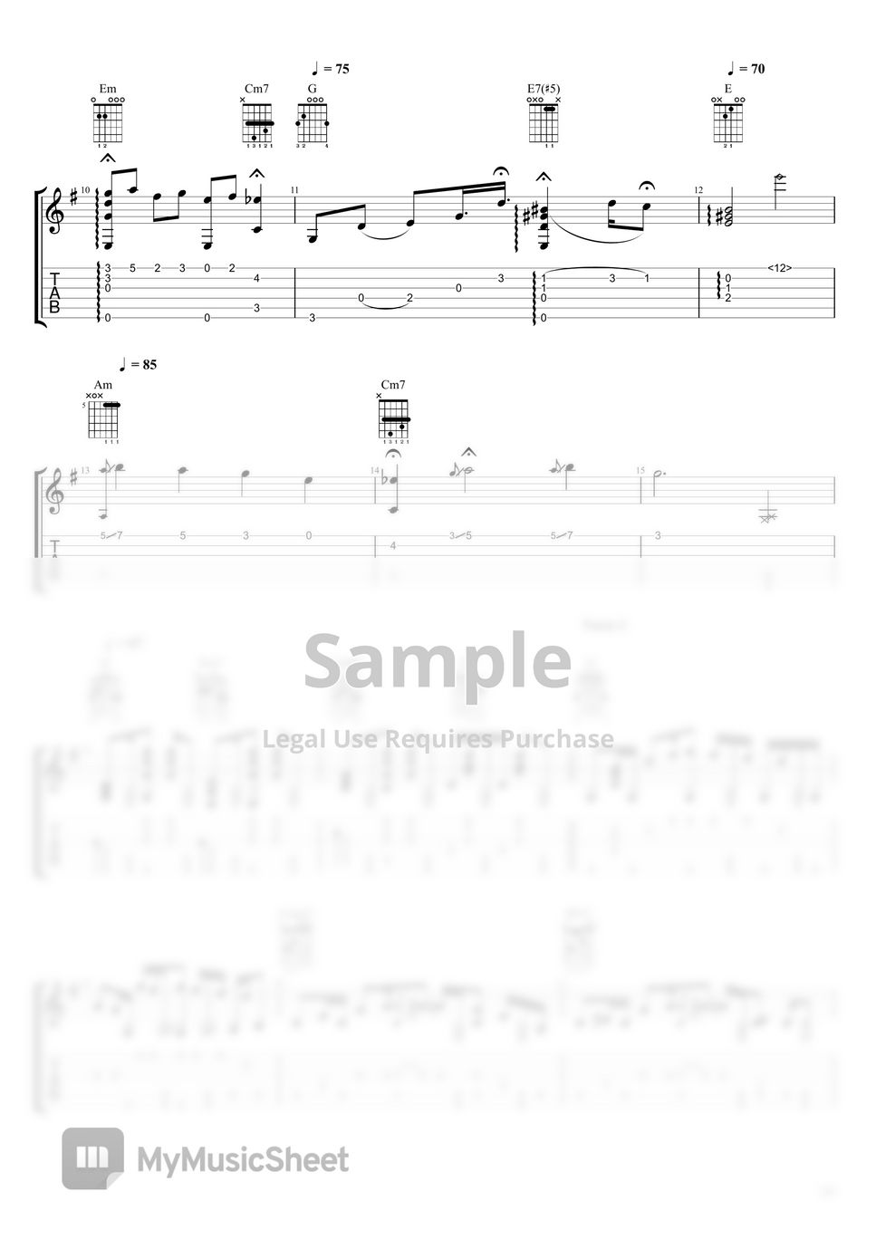 Mariah Carey Fingerstyle Guitar All I Want for Christmas Is You