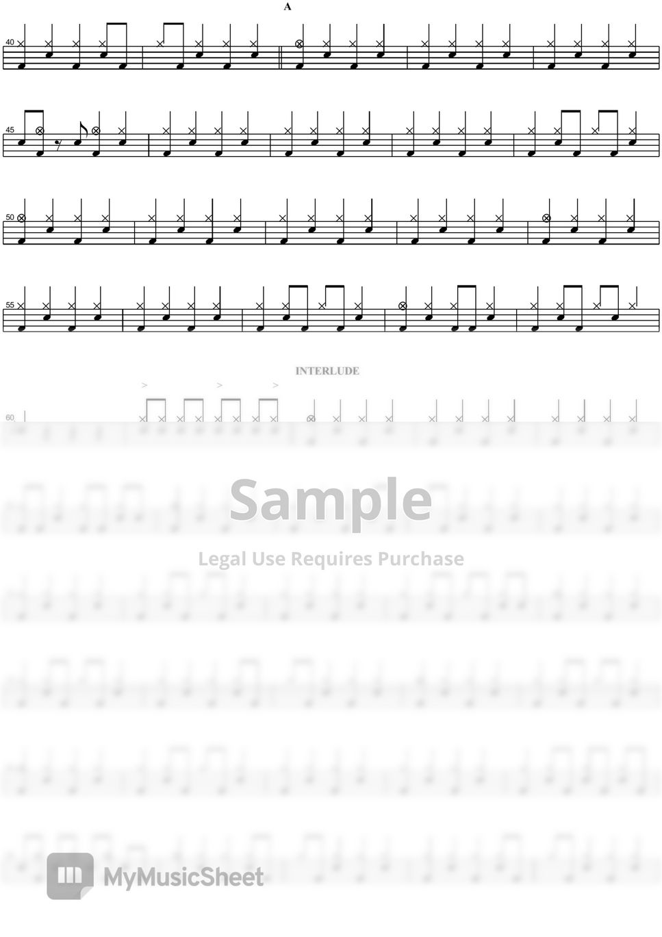 Led zeppelin rock and roll by copydrum