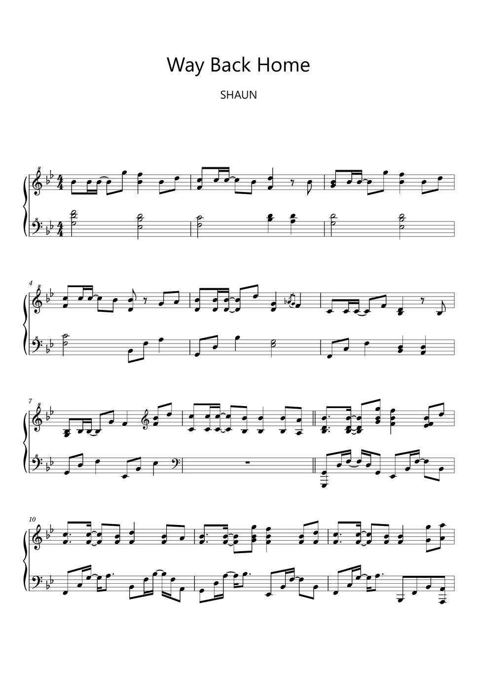 shaun-way-back-home-sheet-music-midi-by-sayu