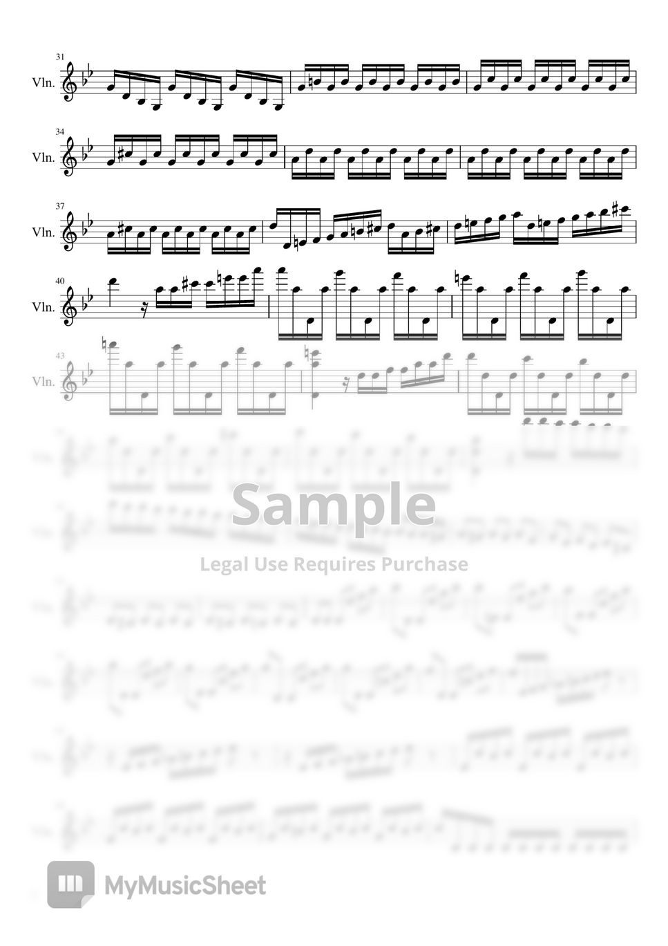 Antonio Vivaldi - Summer - Third movement - For Volin Solo (维瓦尔第 四季 夏 - Violin Concerto in G minor, RV 315 -  - The Four Seasons - Vivaldi) by poon