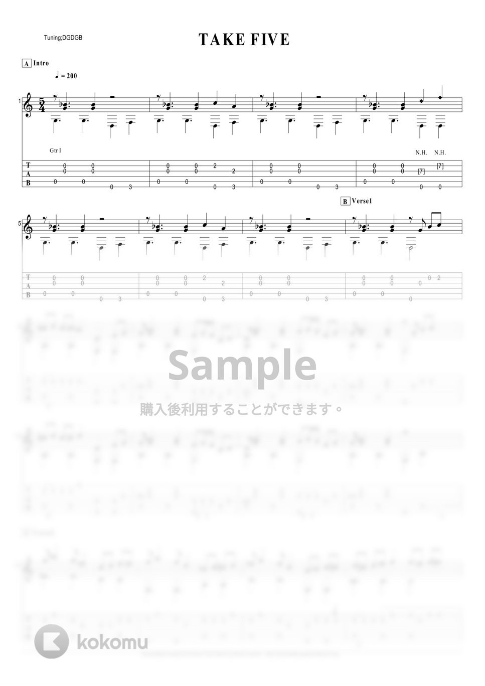 Paul Desmond - Take5 by わたなべゆう