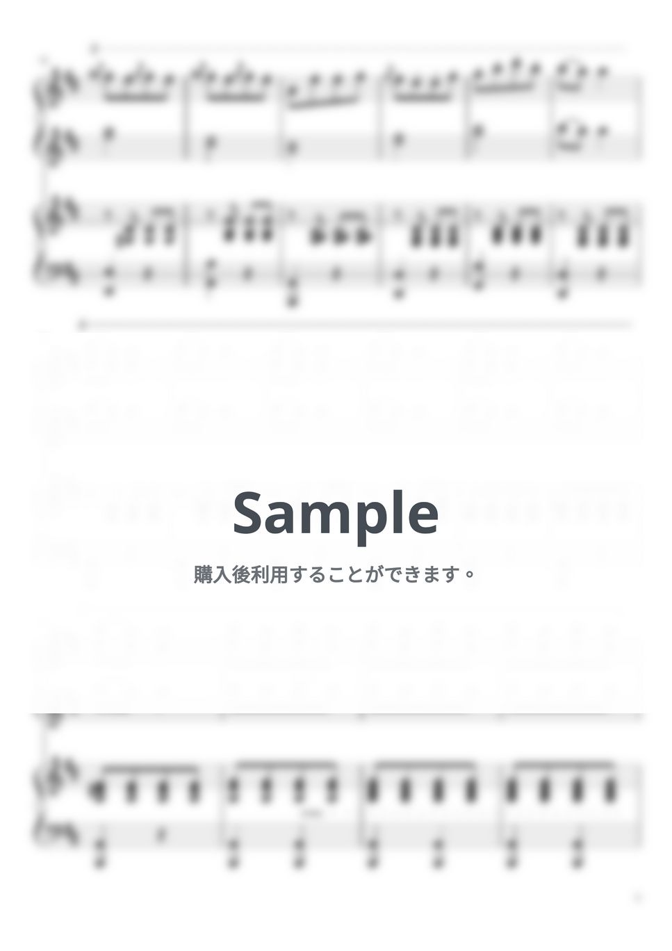 オッフェンバック - 天国と地獄より 「序曲」 (Ddur・ピアノ連弾