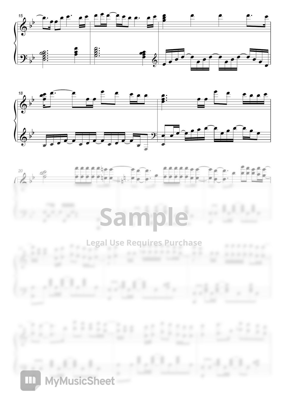 PRODUCE X 101 (프로듀스 X 101) Dream For You (꿈을 꾼다) [PIANO COVER] 악보