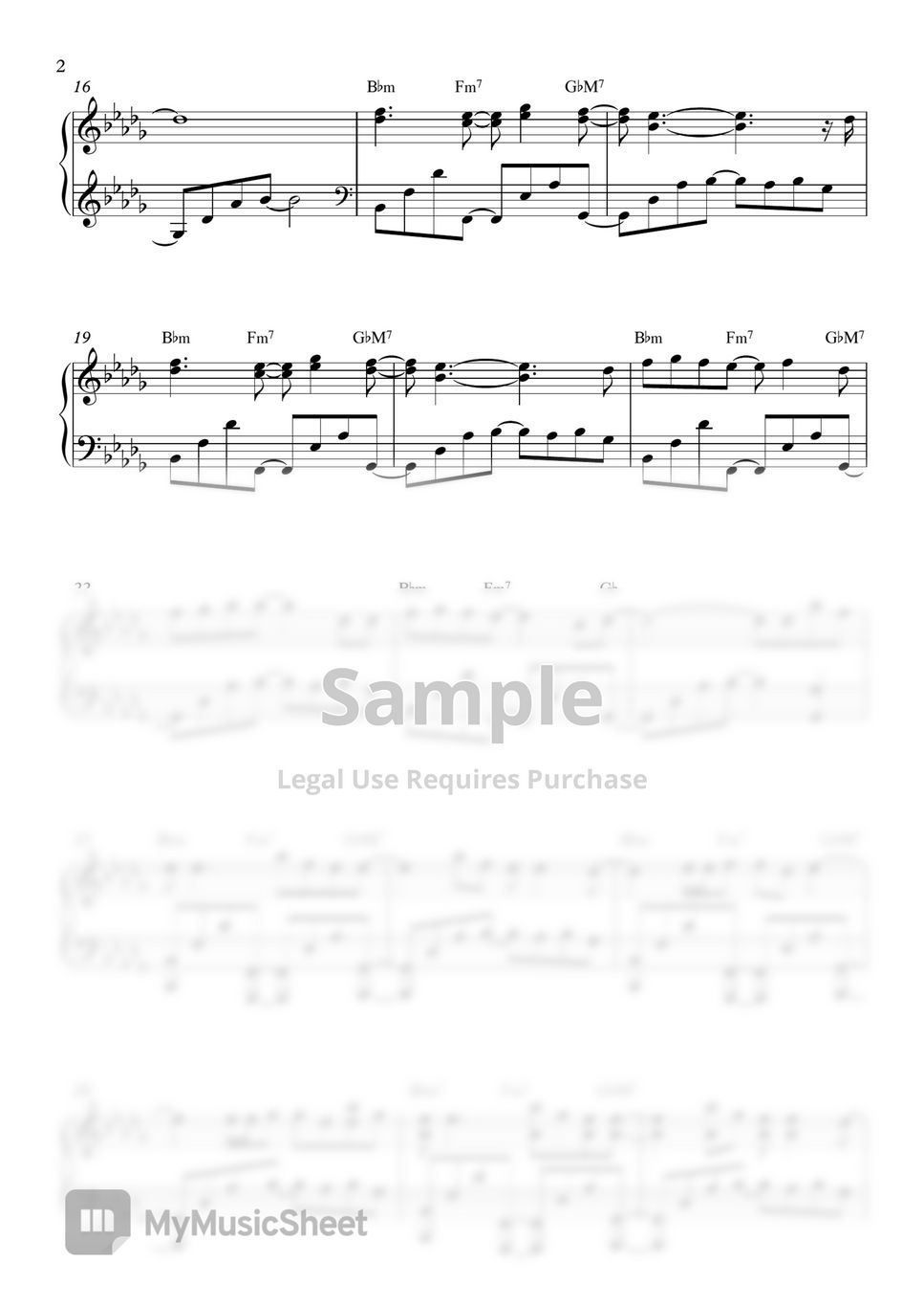 IU (아이유) Empty Cup (빈 컵) (Easy Key Include) Sheets by SweetPiano