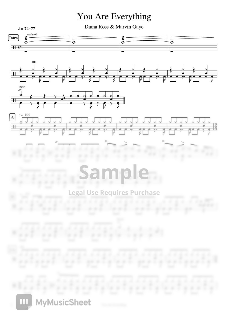 Diana Ross Marvin Gaye You Are Everything By Cookai s J pop Drum 