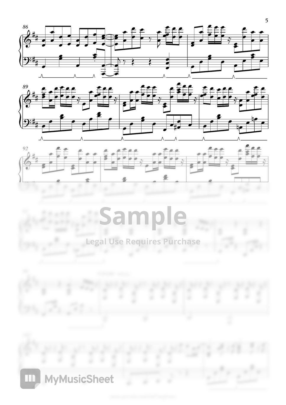 J-POP Piano Medley - (8 Songs) by Oldtang