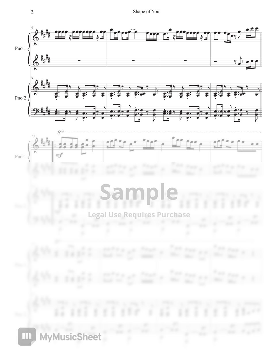 ed-sheeran-shape-of-you-4-hands-piano-sheets