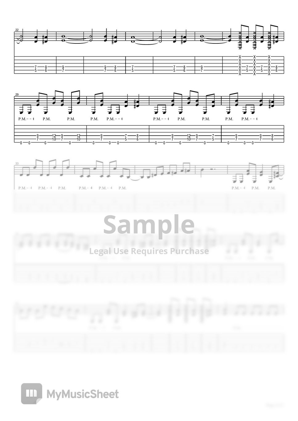 x-japan-weekend-guitar-cover-tab-1staff-by-eric-lo