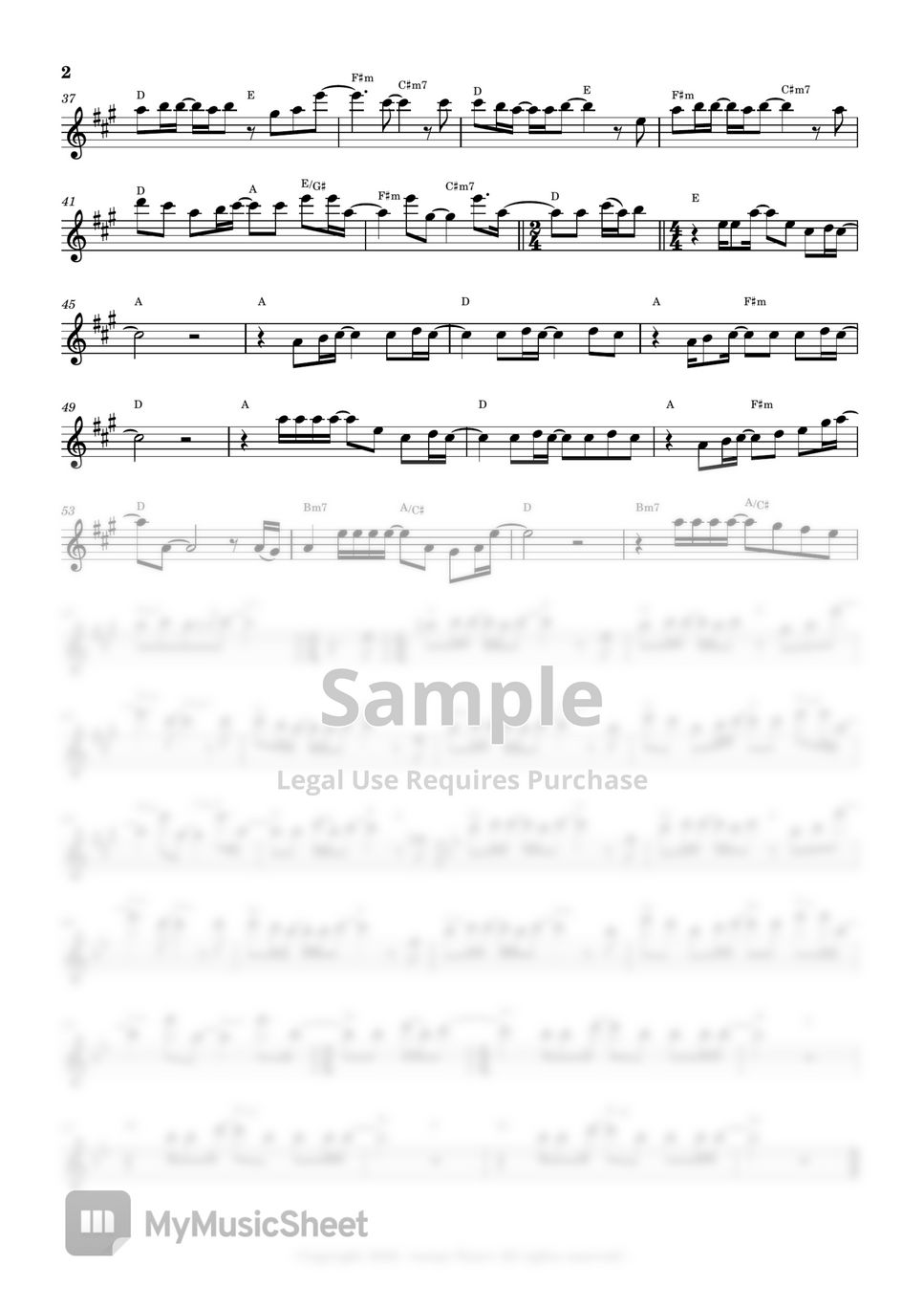 IU 아이유 - Hold My Hand 내 손을 잡아 (Flute Sheet Music) by sonye flute