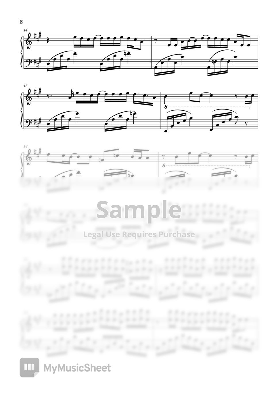 Masayoshi Yamasaki - One more time, One more chance (piano arrangement) by Danny Vizueta
