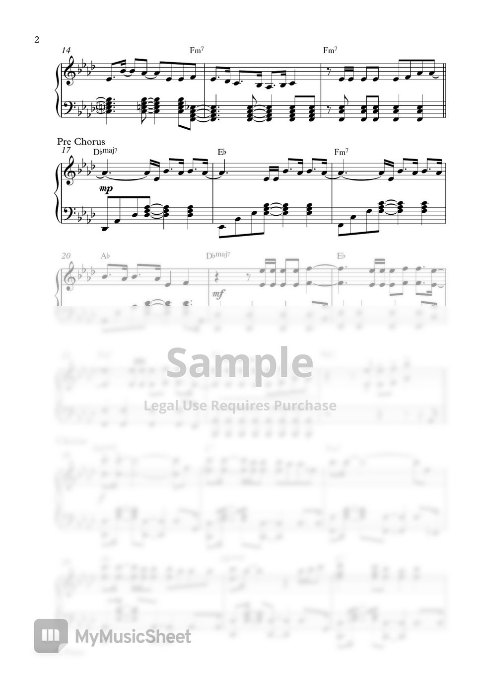 Twice (트와이스) - Feel Special (Piano Sheet) by Pianella Piano