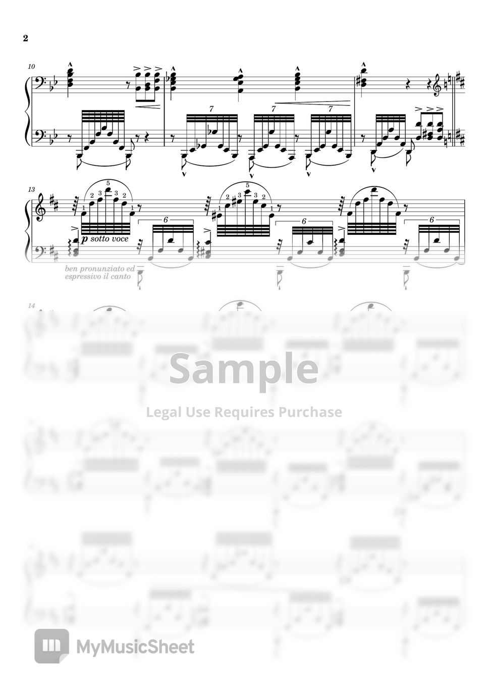 Liszt - Transcendental Études No.6 by Fortepian