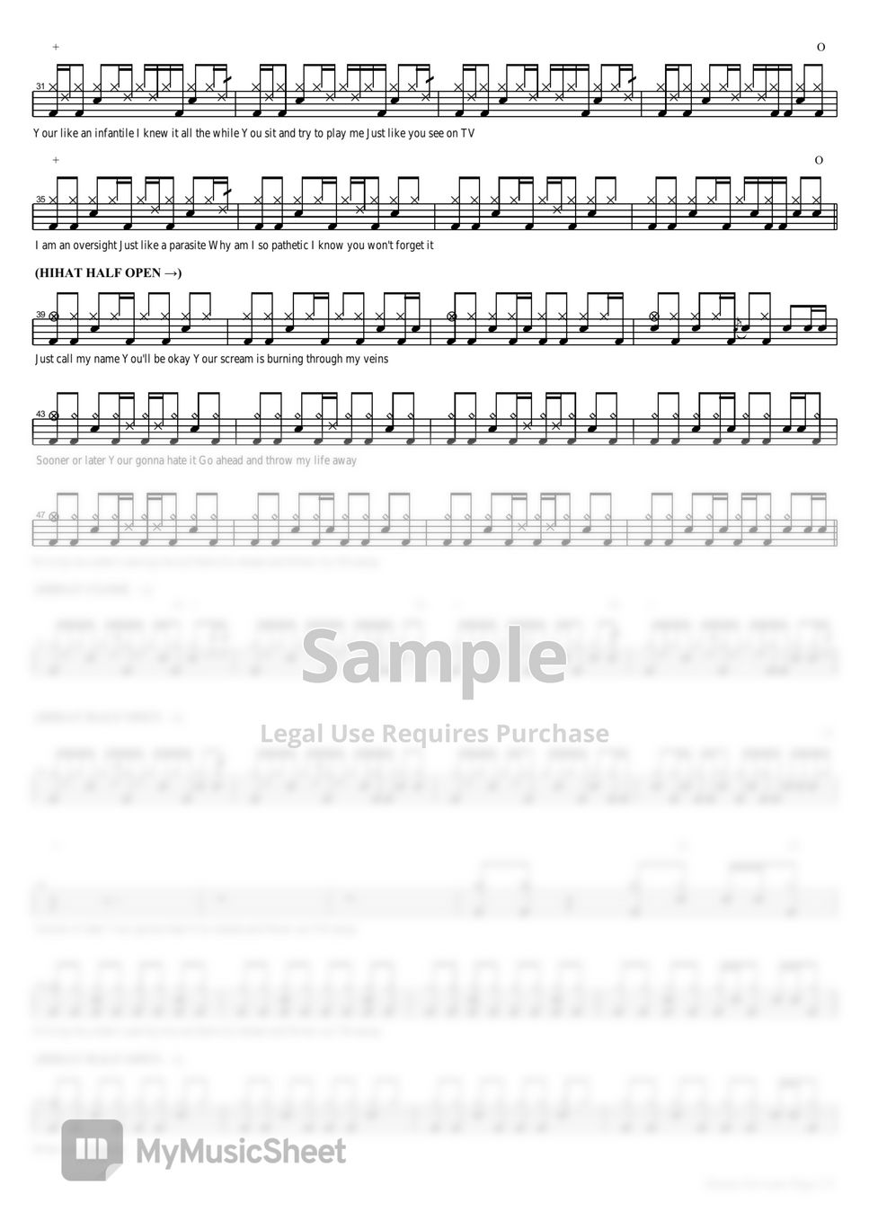 breaking-benjamin-sooner-or-later-sheets-by-copydrum