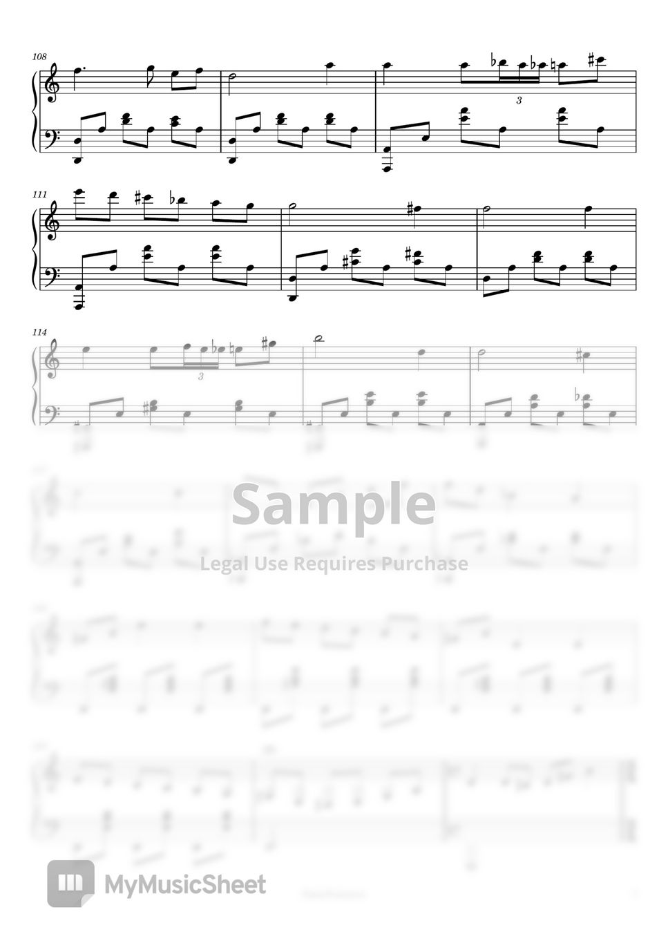 Offenbach - Les Larmes de Jacqueline (자클린의 눈물) (Jacqueline's Tears) by pianistTomorrow