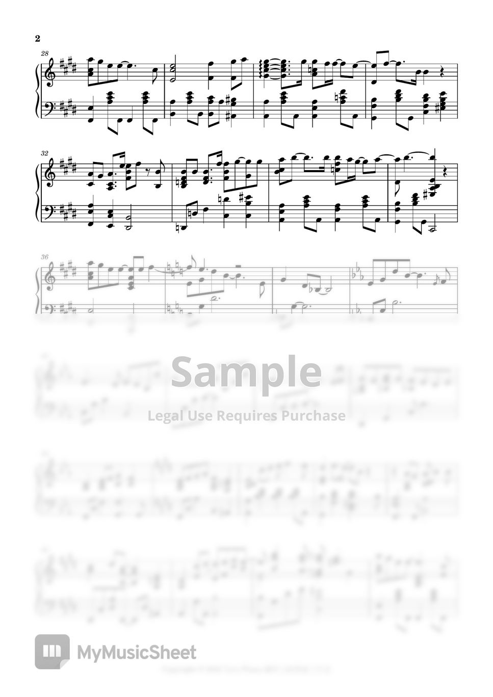 IU - Dreams in Summer Night by Lu's Piano