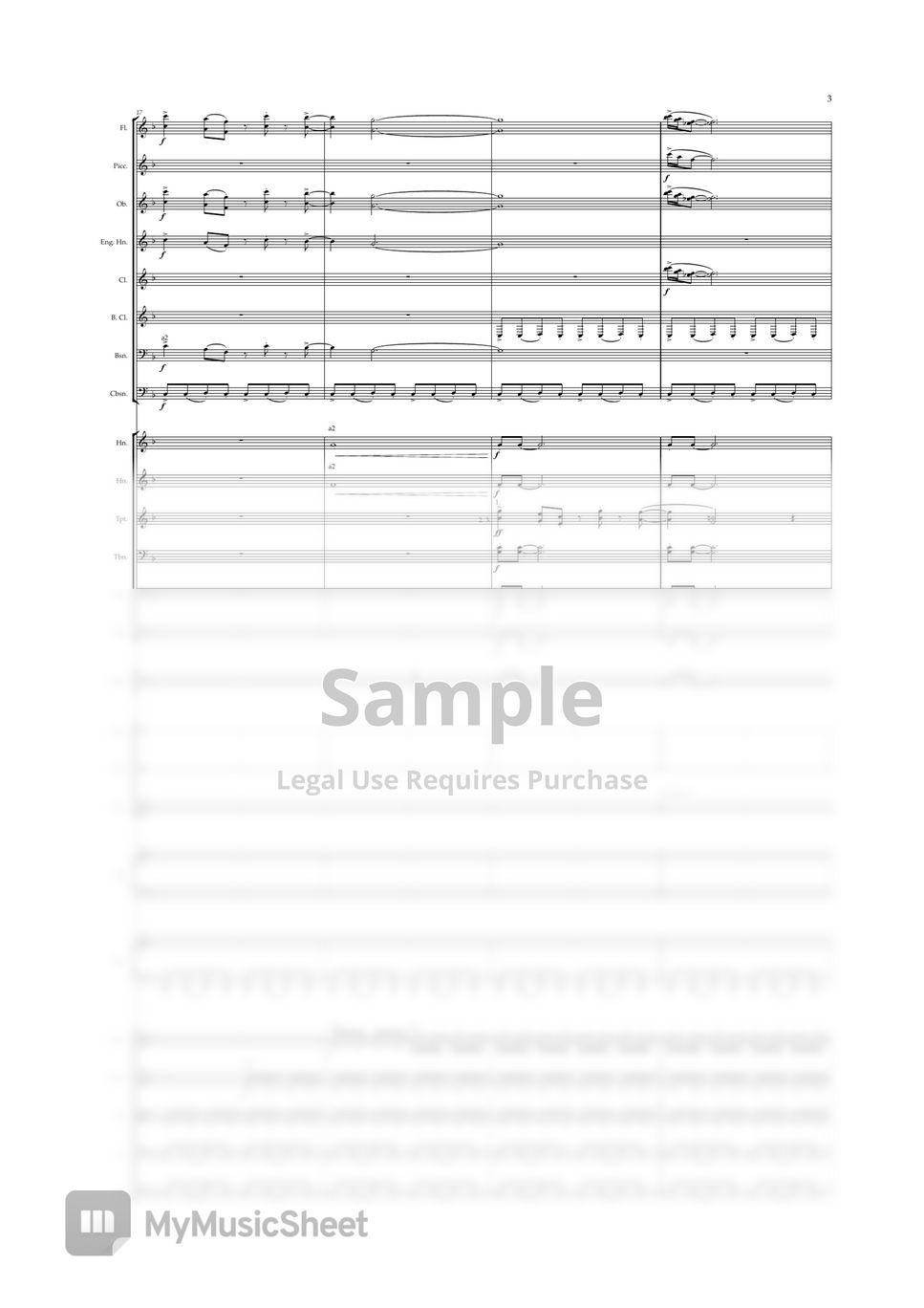 Joe Hisaishi - My Neighbor Totoro for Orchestra - Score and Part by Melodyphony