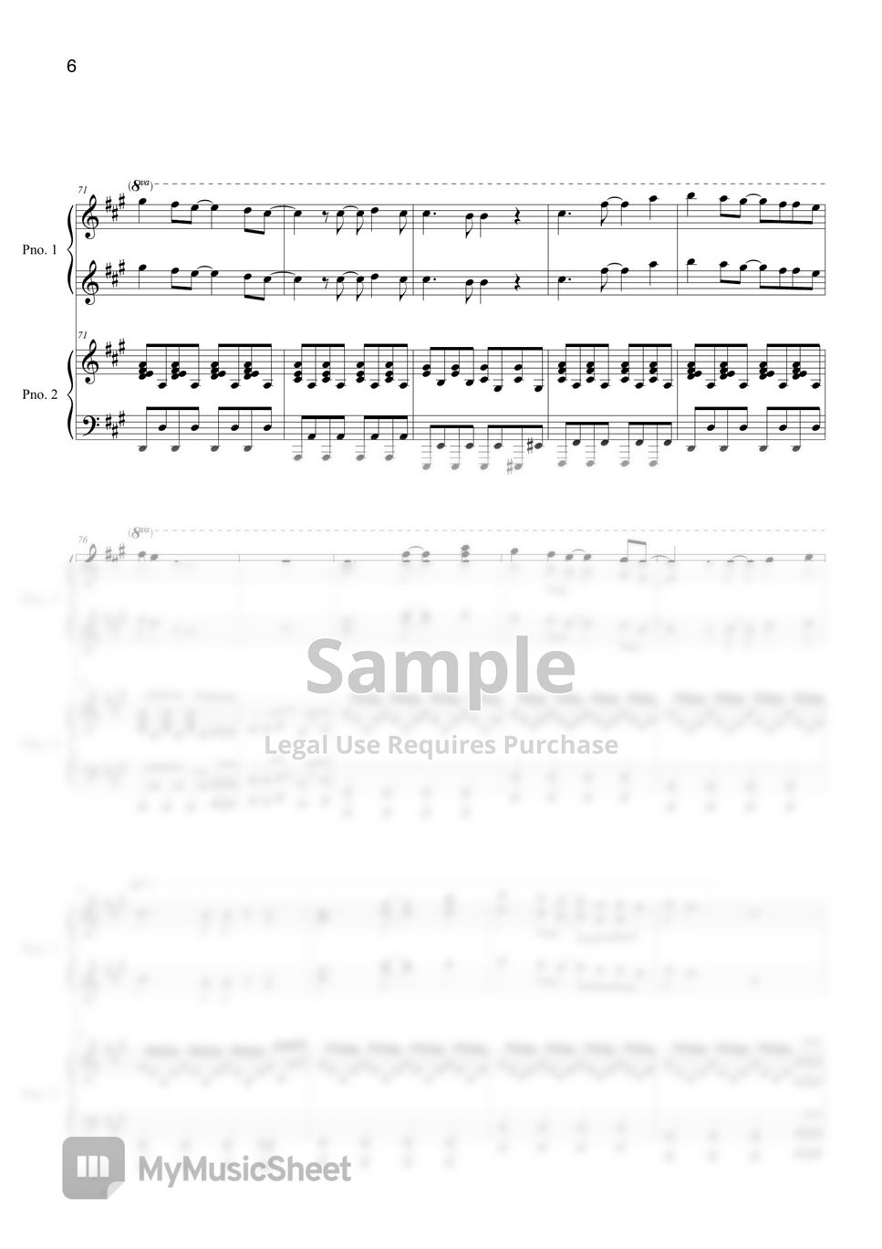 Attack On Titan - all Op &amp; ED Medley (4hands piano) by Bella&amp;Lucas