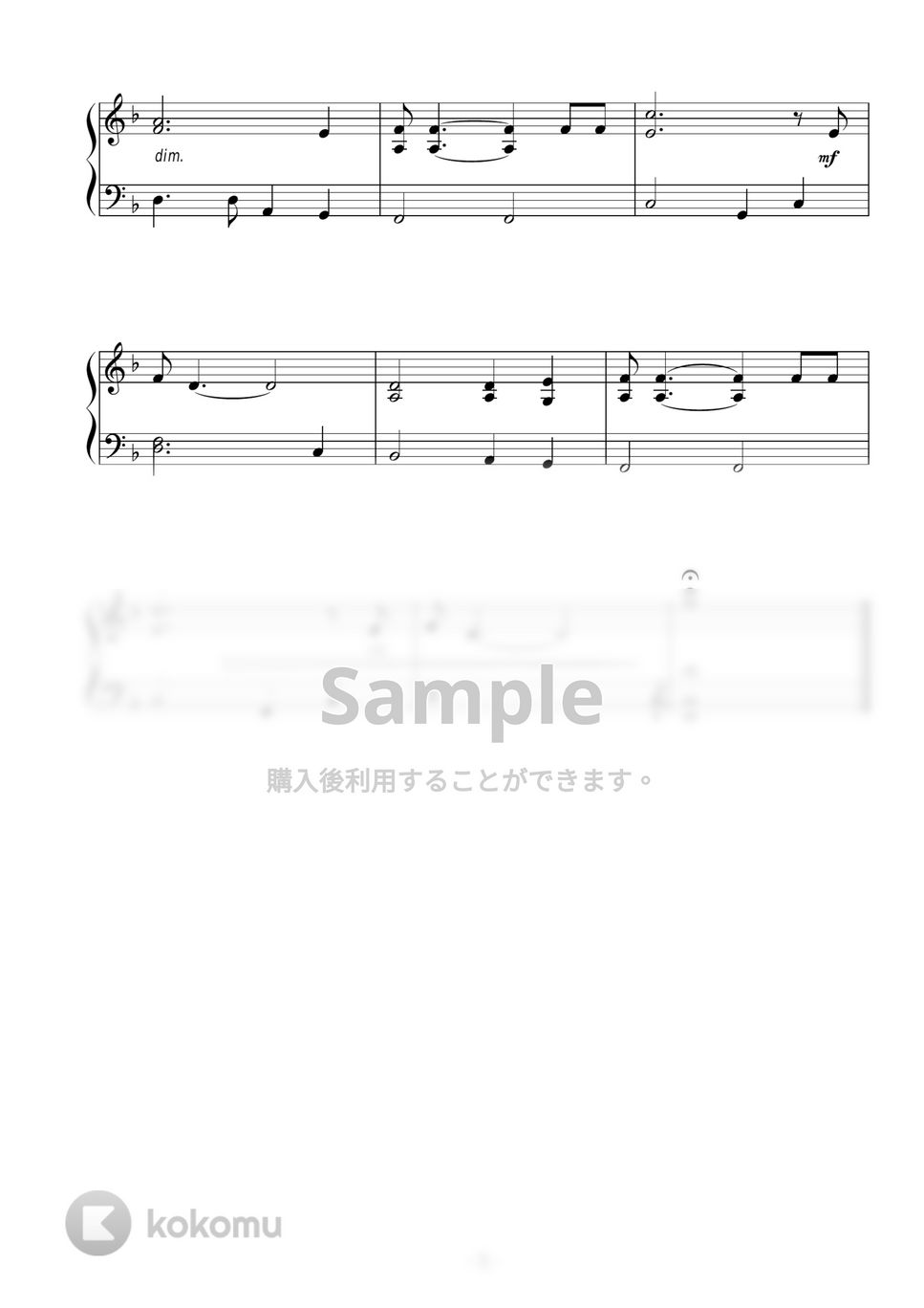 サイモン＆ガーファンクル - サウンド・オブ・サイレンス 楽譜 by Peony