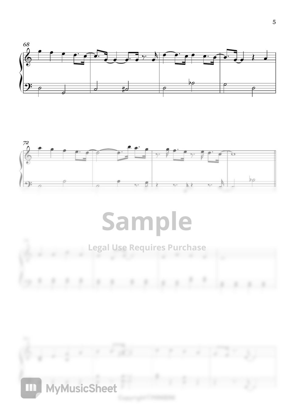 Christmas - Carol Medley (Easy Version) by MINIBINI