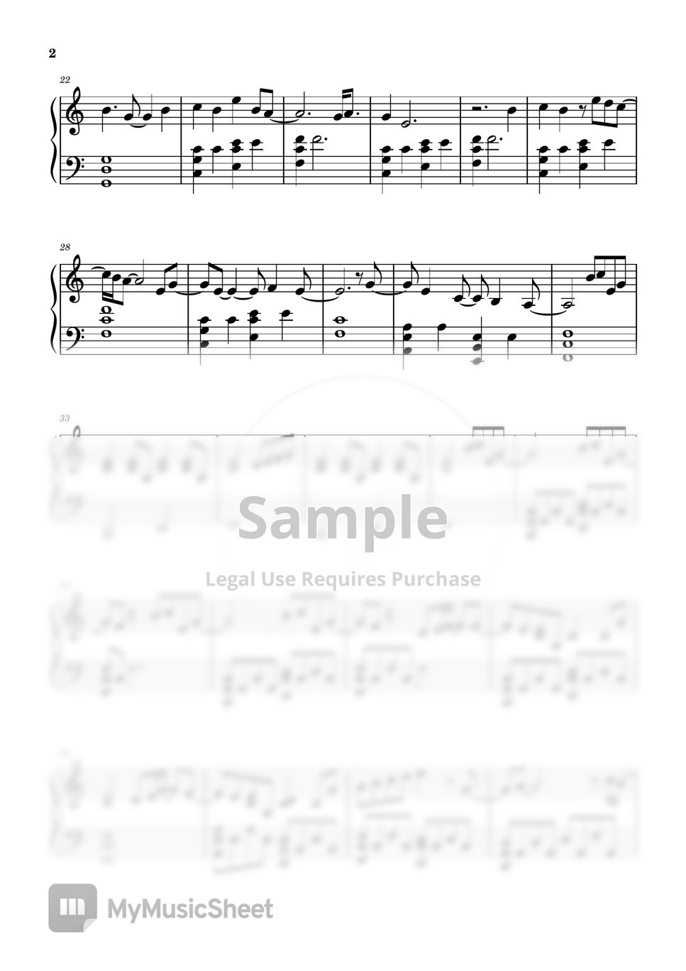  barbie ost billie eilish what was i made for solo piano sheets