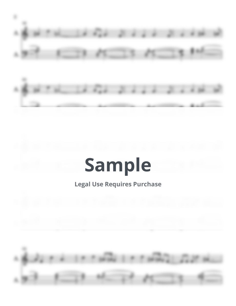 Jesus Image - Yeshua (EASY PIANO SHEET) by Synthly