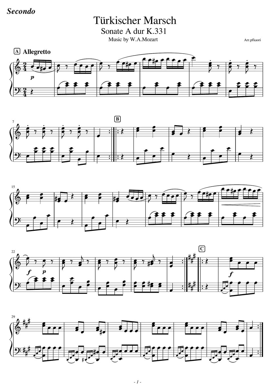 mozart-turkish-march-k-331-score-piano4hands-teacher-student-ver