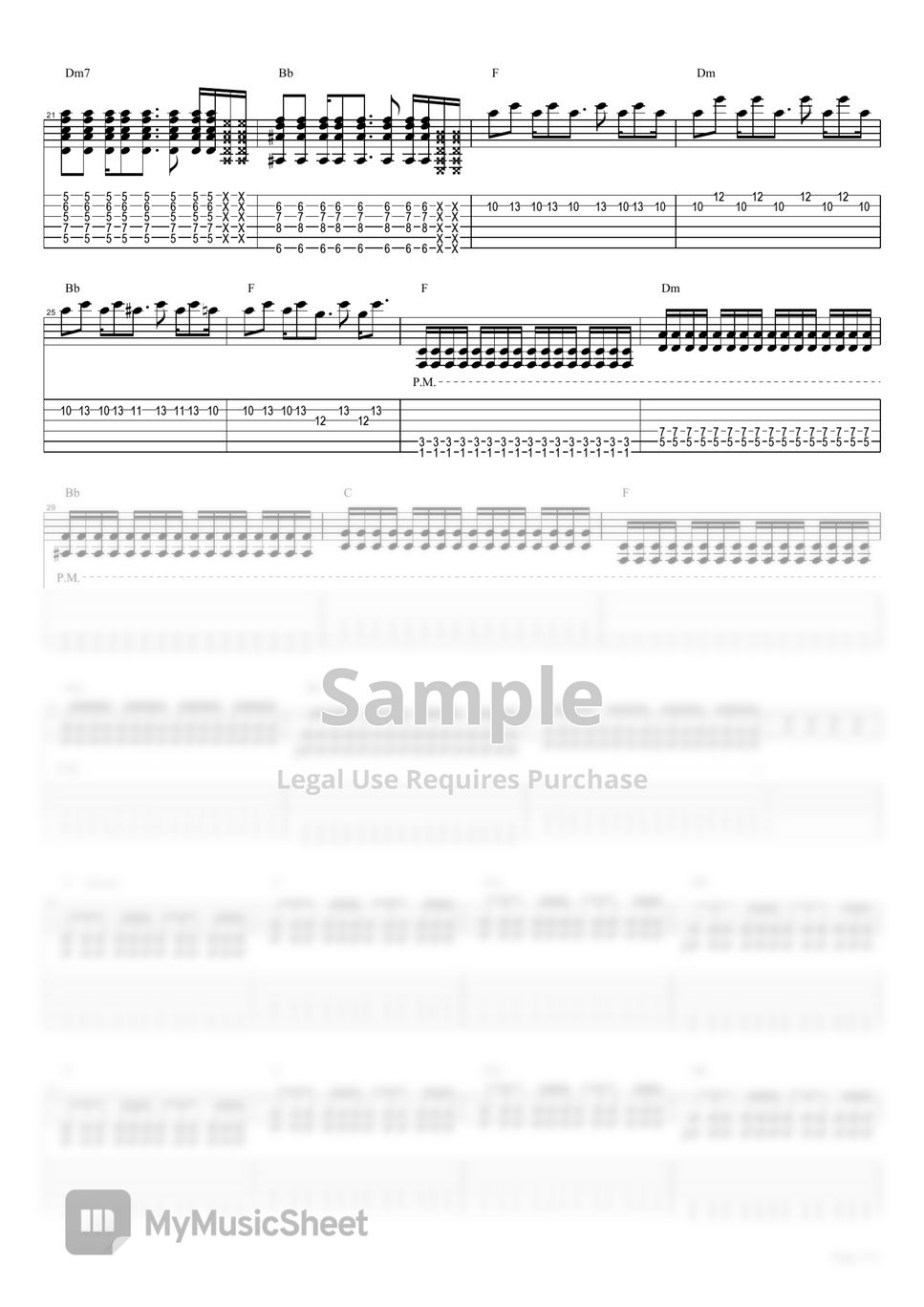 방탄소년단 Bts 진- Jin - The Astronaut Guitar Cover Sheets By Eric Lo