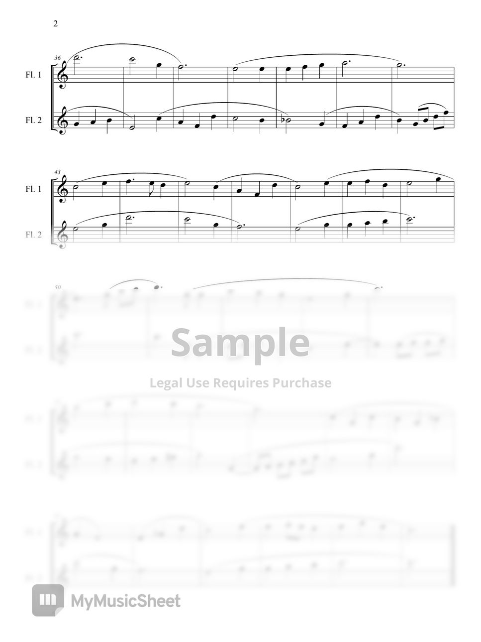 R. Rodgers - Edelweiss(에델바이스, 플룻 듀엣,Flute Duet) (Flute Duet) by 바론아트