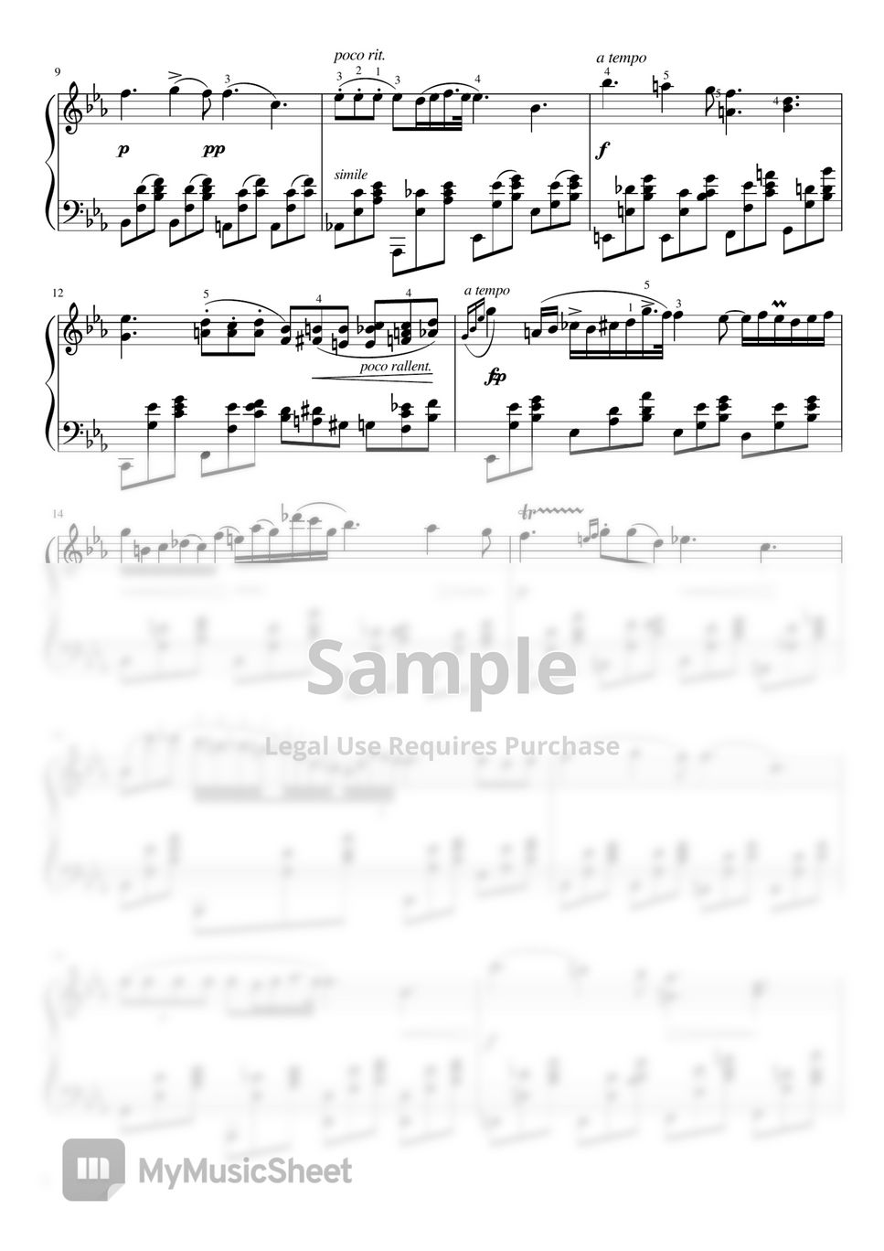 F. Chopin - Nocturne Op 9 No 2 E Flat Major by F. Chopin