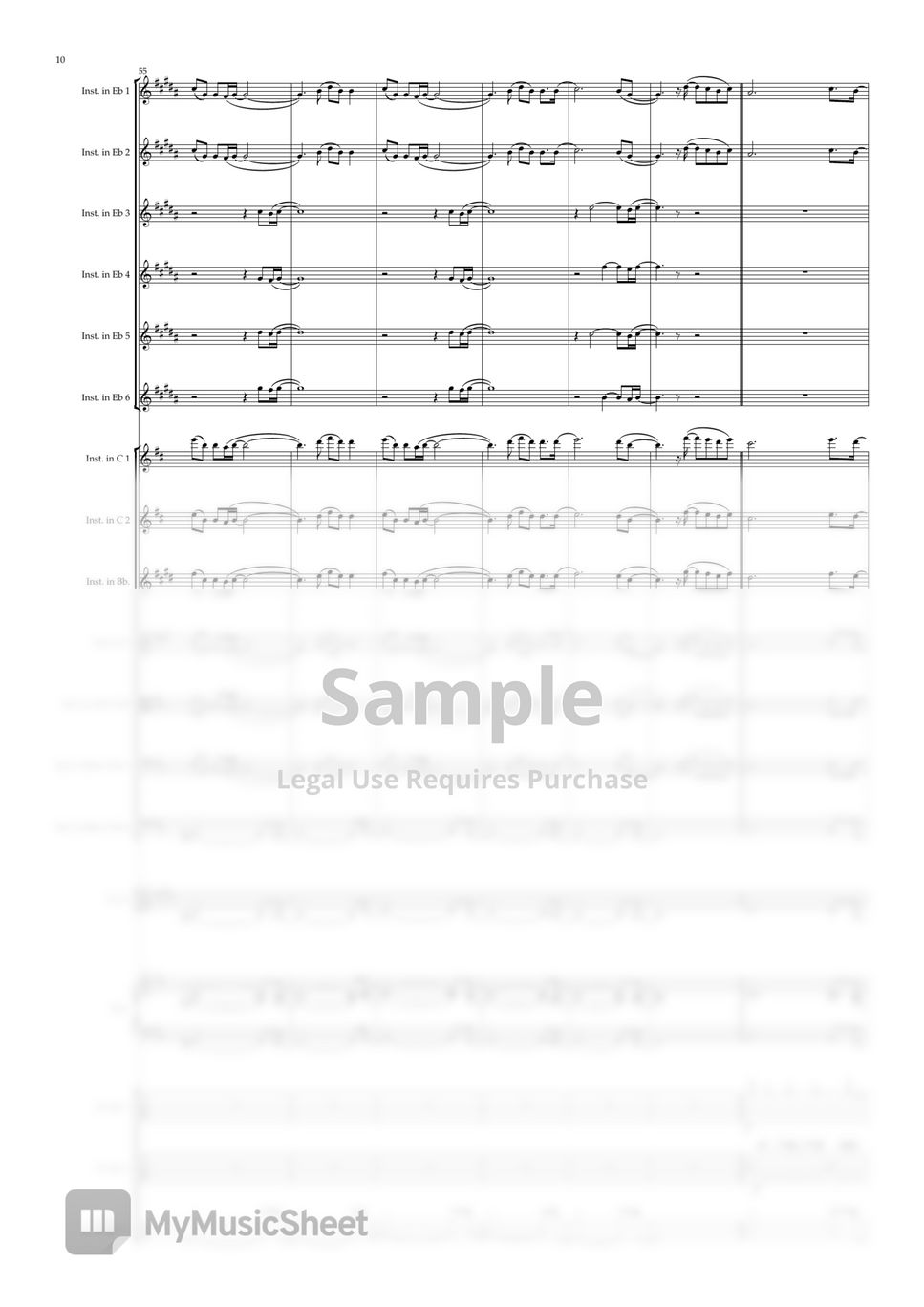 Sacrifice – The Weeknd (Instrumental Cover) Sheet music for Piano, Bass  guitar, Drum group, Tom tom (Mixed Ensemble)