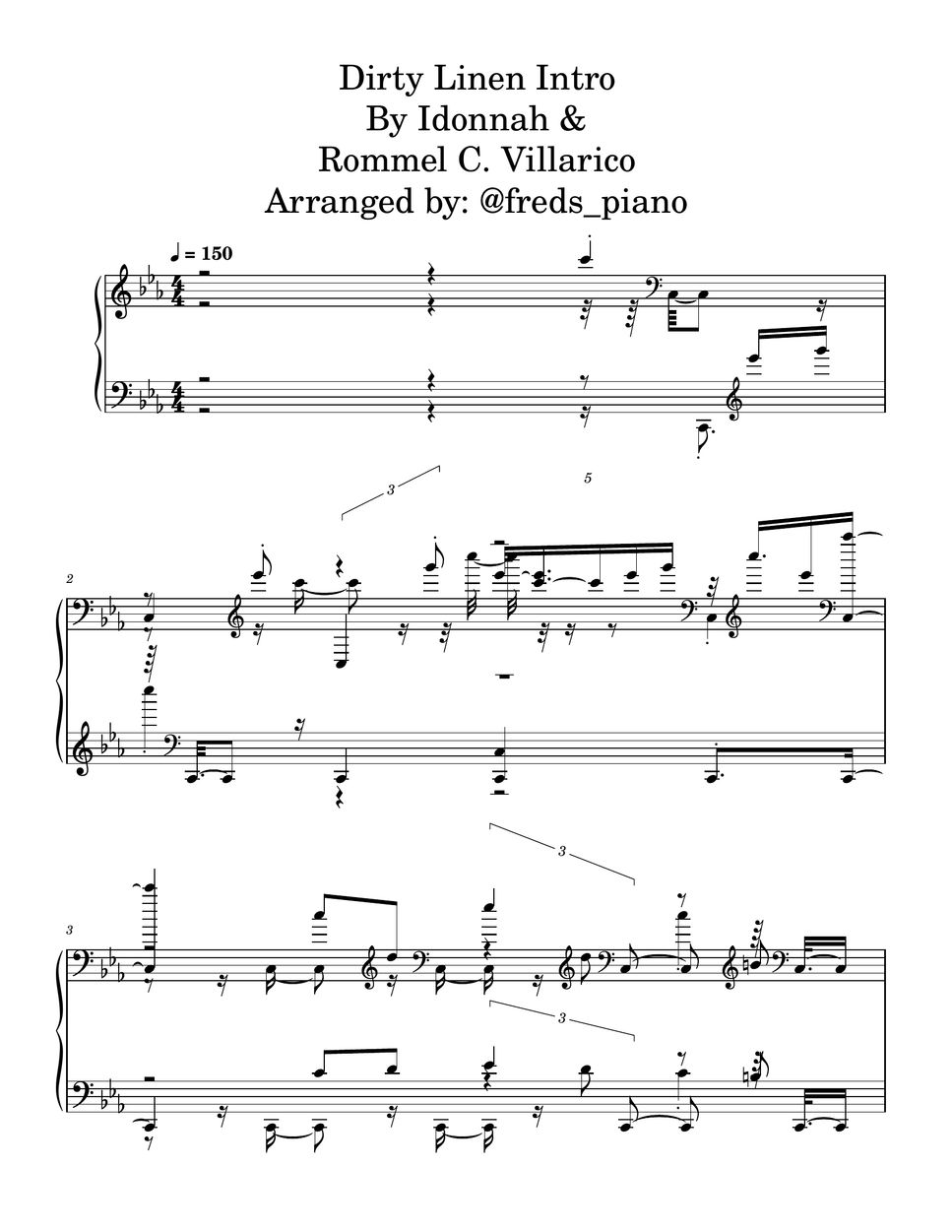 Idonnah C. Villarico and Rommel C. Villarico - Dirty Linen Intro Sheets ...